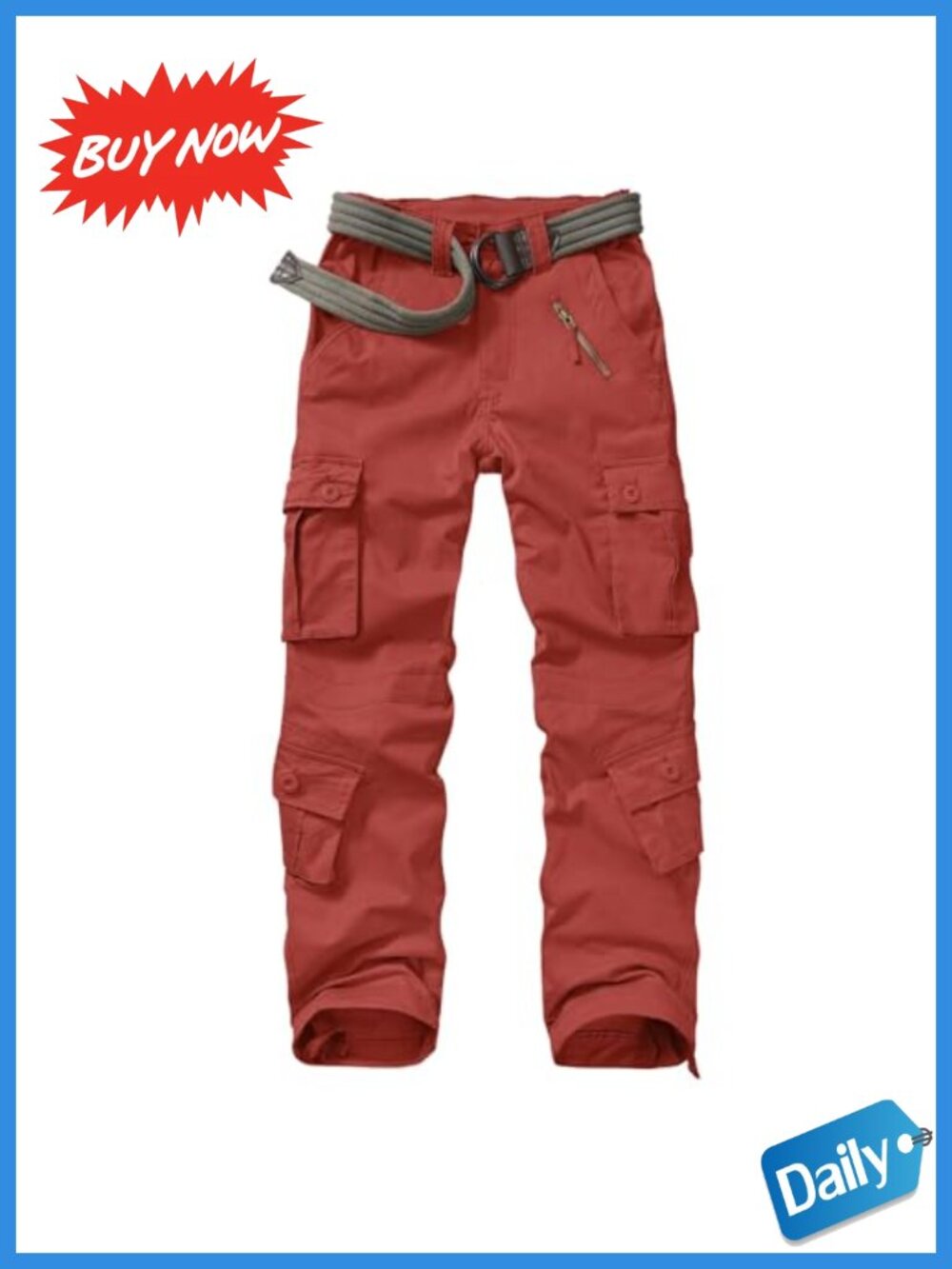 Womens Ripstop Cargo Tactical Pants Pockets Hiking Outdoor Work Trousers